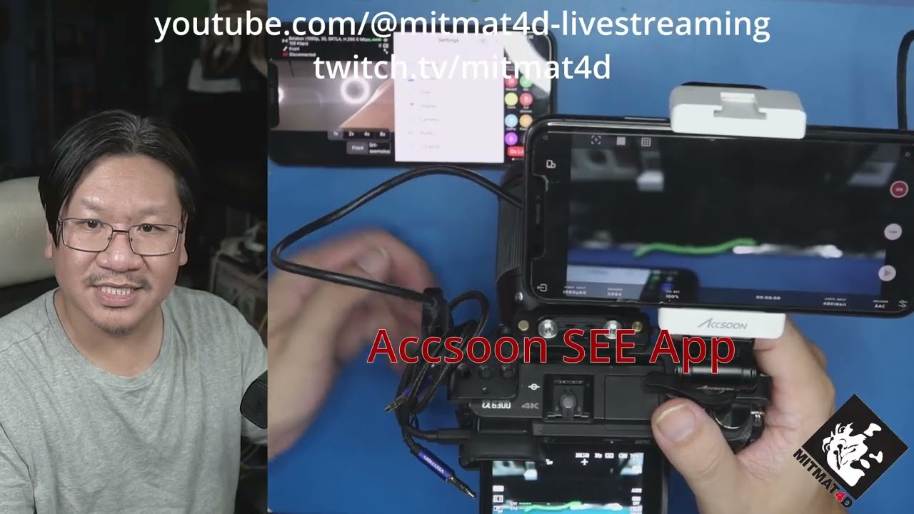 Tech Vid - SERIES - Send HDMI Camera into Moblin on Iphone - Section 2 - Using another Iphone