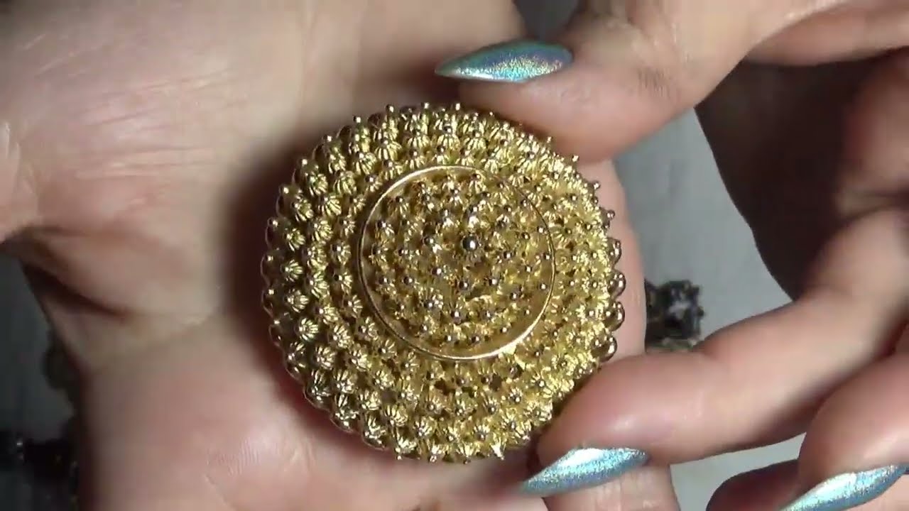 WHAT A FABULOS  JEWELRY BAG - Gold, Sterling, Vintage Art Deco from Charity Thrift Shop Jewelry Bag
