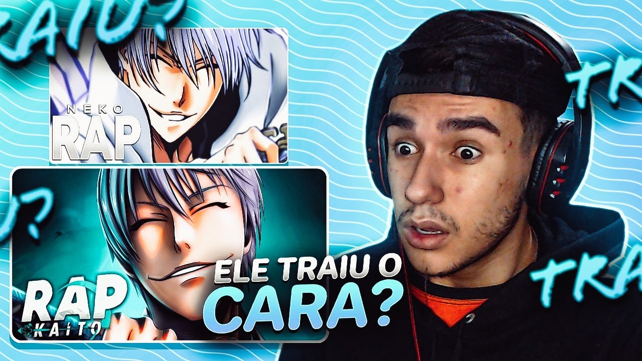 (2 em 1) REACT - Raps do Gin Ichimaru (Bleach) | Neko | Kaito [MARATONA BLEACH]