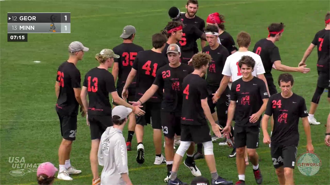 University of Minnesota vs.University of Georgia--2019 College Championships