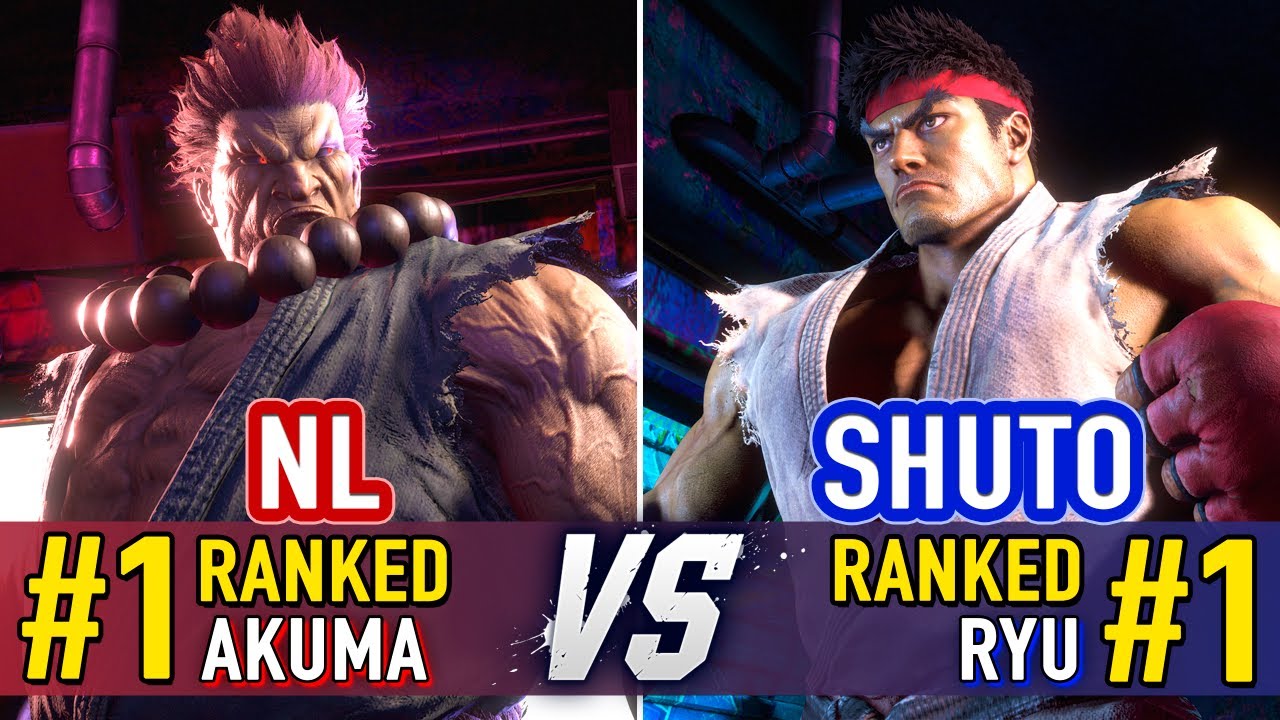 SF6 🤜 NL (#1 Ranked Akuma) vs Shuto (#1 Ranked Ryu) 🤛 Street Fighter 6 High Level Gameplay