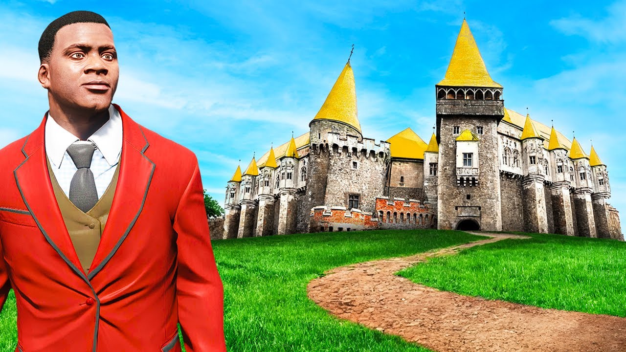 Upgrading Franklin's HOUSE Into CASTLE In GTA 5