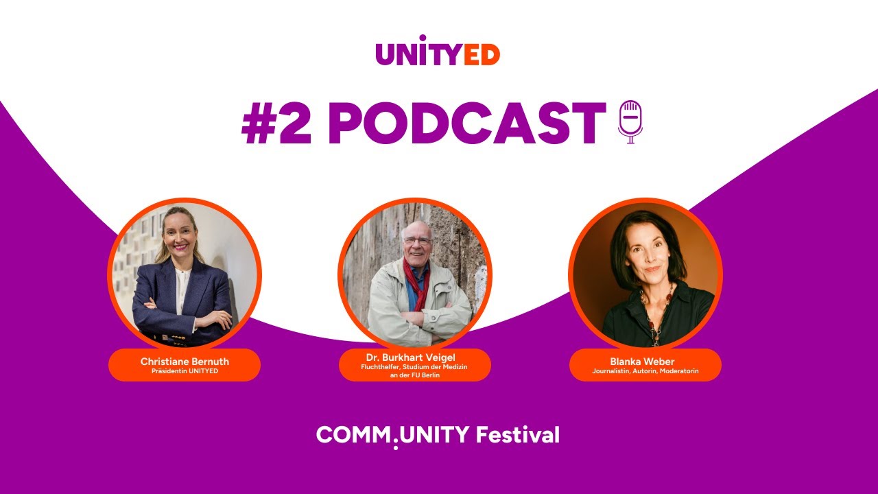 UNITYED Podcast #2 // Dr. Burkhart Veigel // Christiane Bernuth // Blanka Weber