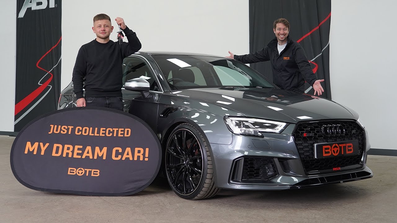 BOTB Winner Kian Lloyd collects his Audi ABT RS3!