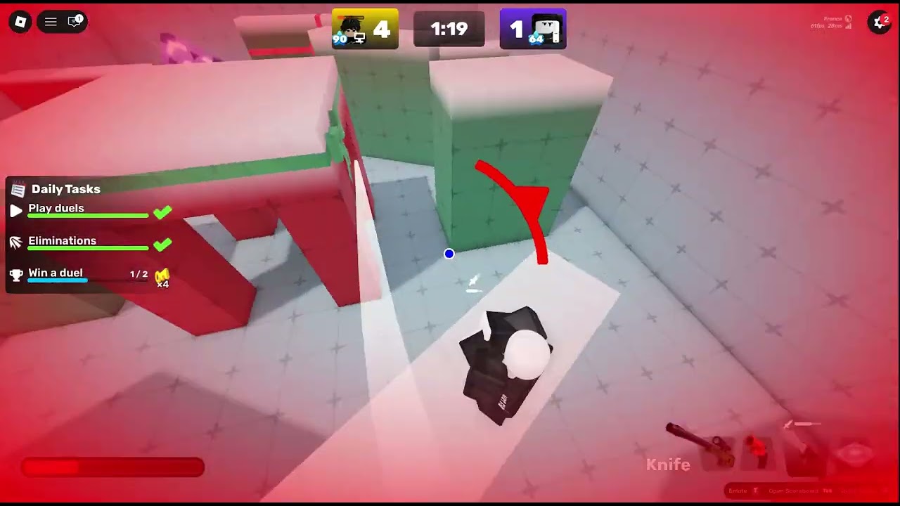 Today i played Roblox rivals with my friend emre