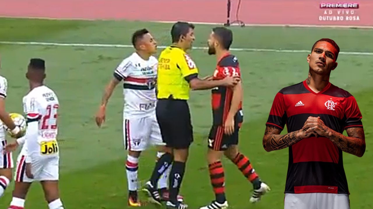 ESTO PASÓ LA VEZ QUE CHRISTIAN CUEVA Y PAOLO GUERRERO SE  ENFRENTARON EN EL BRASILEIRAO!!!
