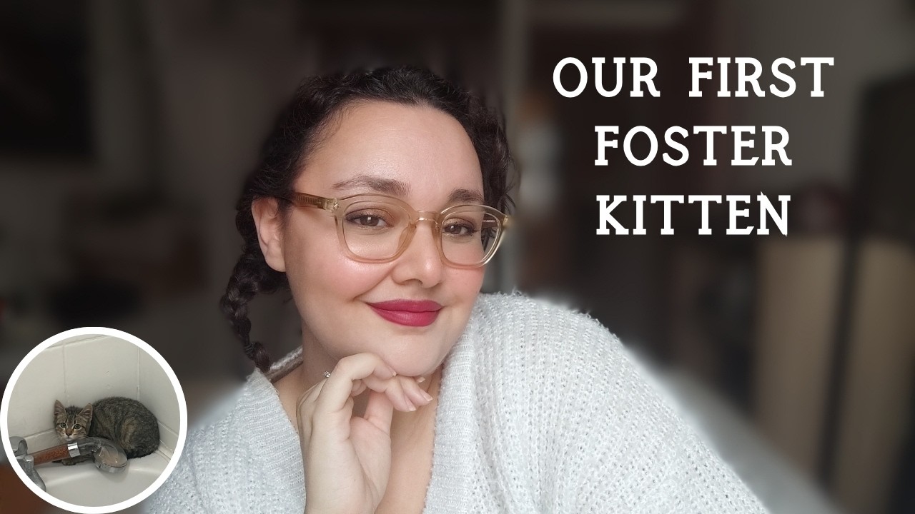 Cozy Weekly Vlog ✨ We Became a Foster Family & Welcomed Our First Rescue Kitten