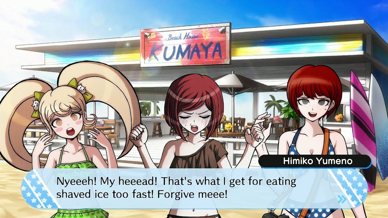 Himiko & Hiyoko & Mahiru Event (English) - Danganronpa S: Ultimate Summer Camp [Switch]