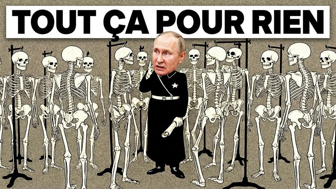La Russie a tout sacrifié en Ukraine… pour ne RIEN gagner
