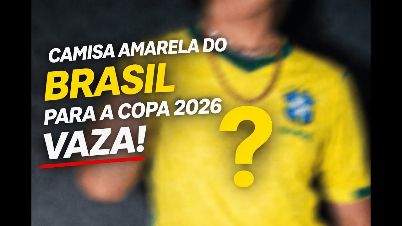 Camisa do Brasil para a copa VAZA e tem INSPIRAÇÃO em uma seleção HISTÓRICA, VEJA!!!