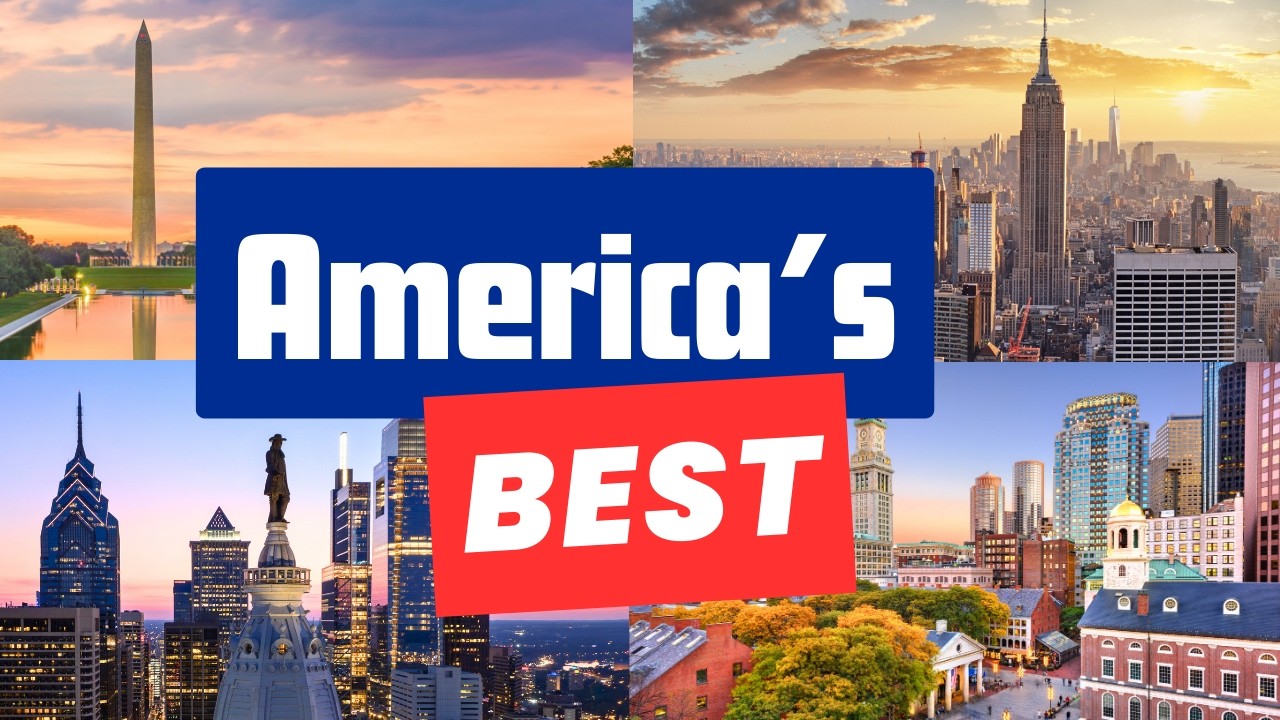 The BEST East Coast Cities to Live!
