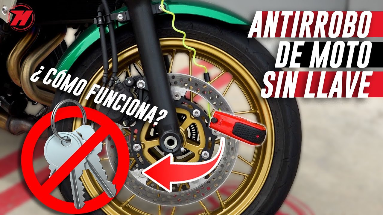 Antirrobo de moto ABUS DETECTO SMARTX 8078 🚷, para disco CON BLUETOOTH 🏍️ ¿EL MEJOR?