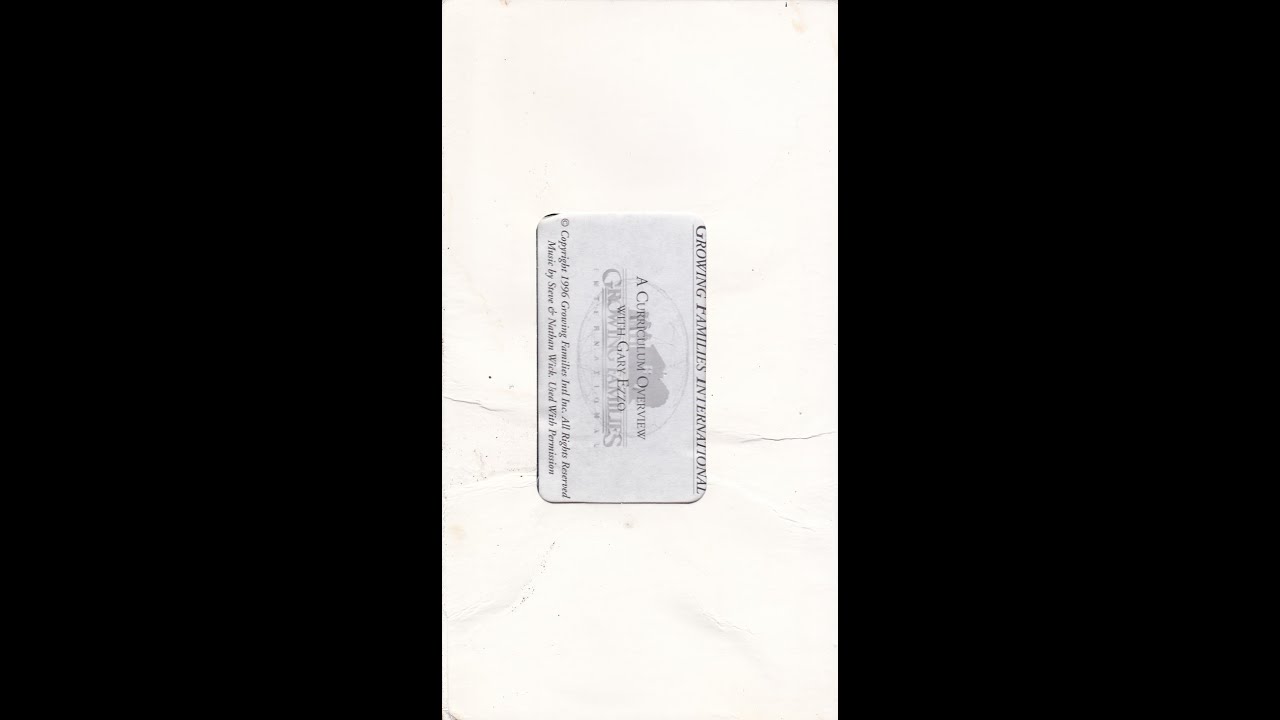 Growing Families International VHS
