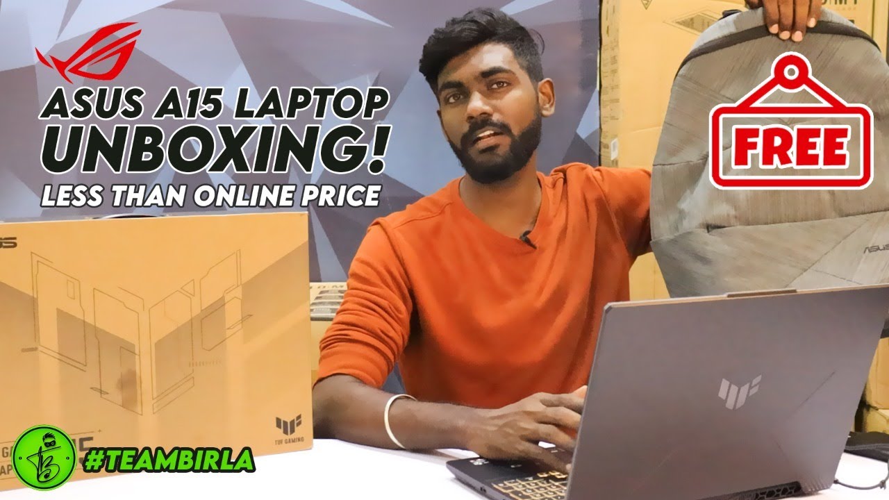 60,000/-  Budget Gaming Laptop || Asus Tuf Gaming A15  - teambirla #teambirla #coimbatore #asus