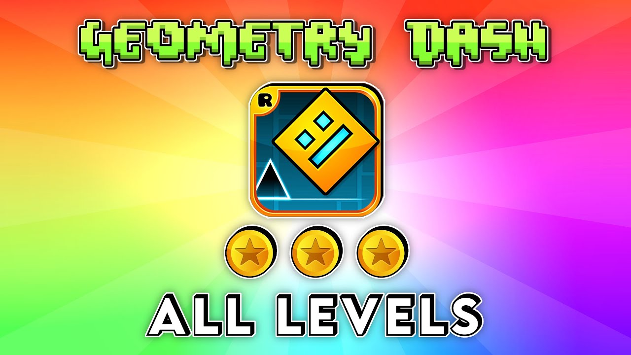 Geometry Dash [2.207] | ВСЕ УРОВНИ + Испытание и Башня (Все монеты)