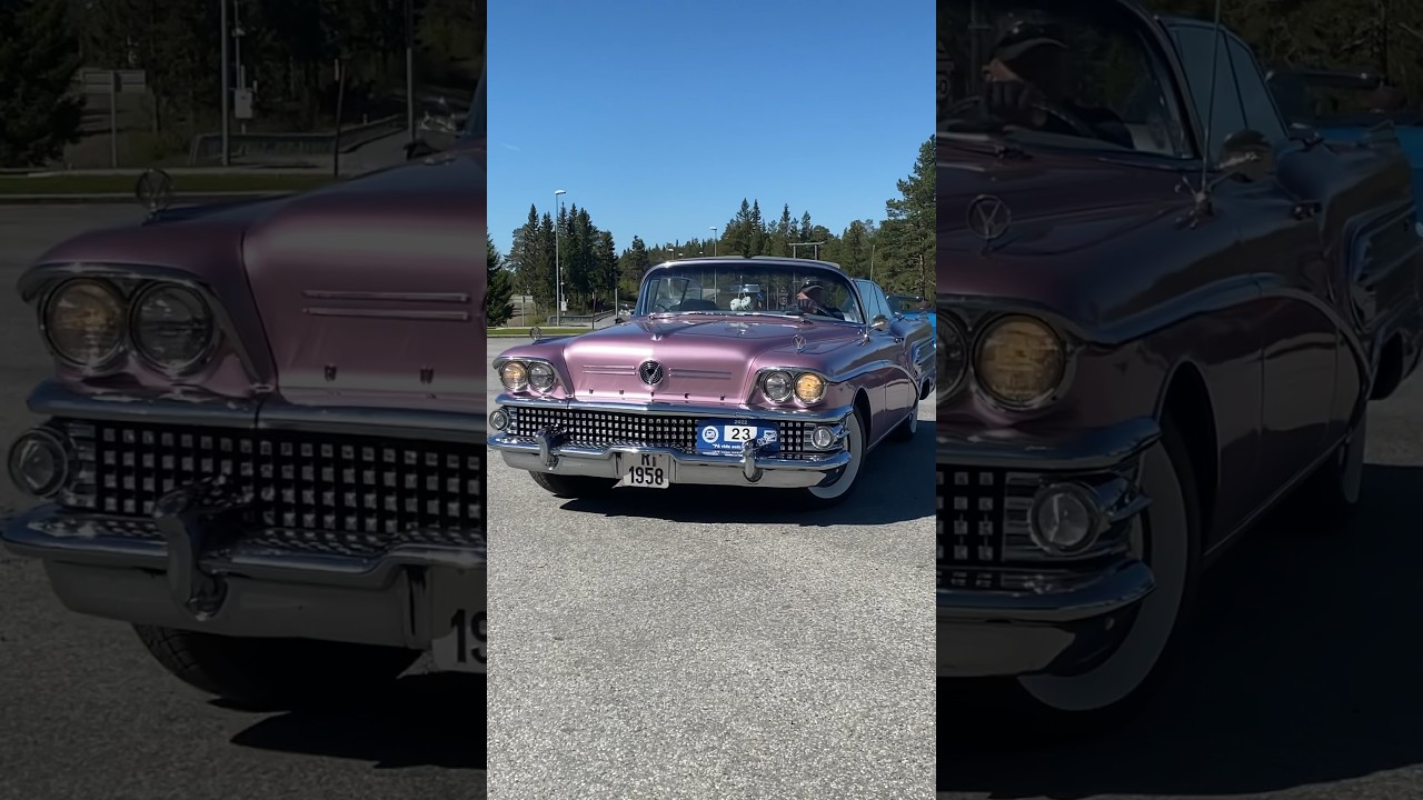 RARE IS THE DAY! Unique 1958 Buick Roadmaster Convertible!