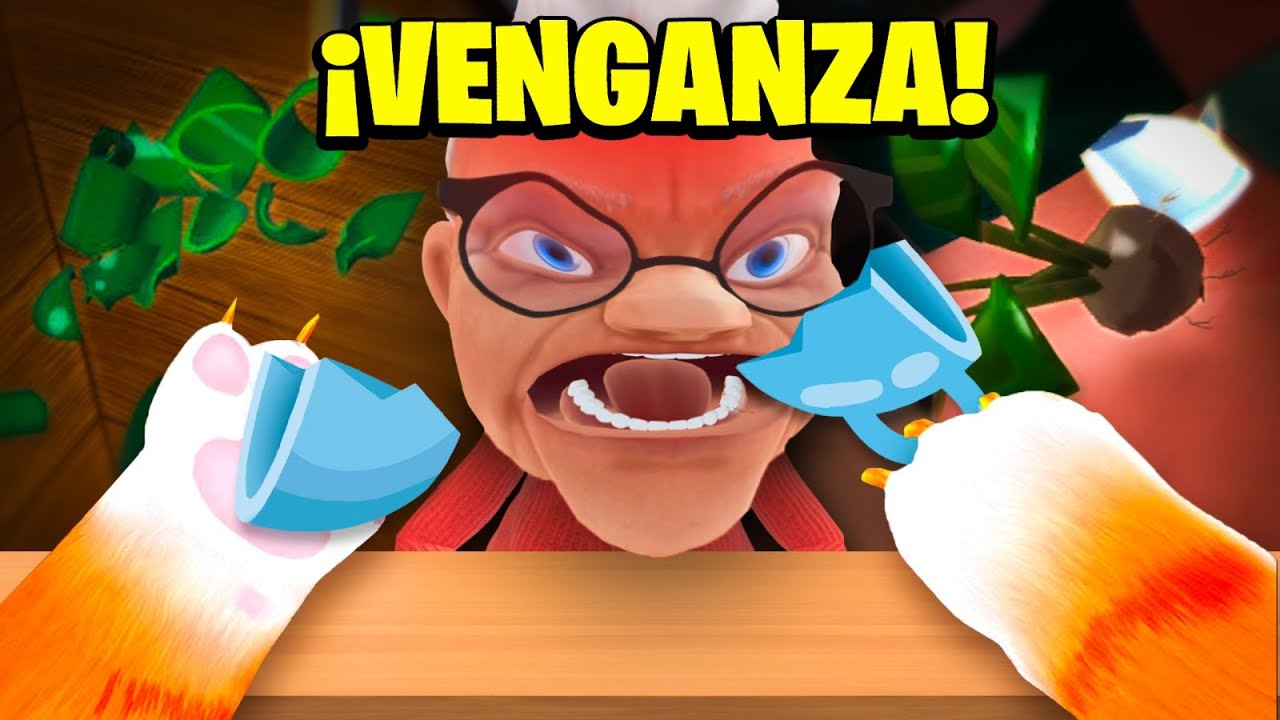 ¡RETO DIFICIL! Lanzo 100 OBJETOS de la ABUELITA en 10 MINUTOS 🔥 I Am Cat Vr