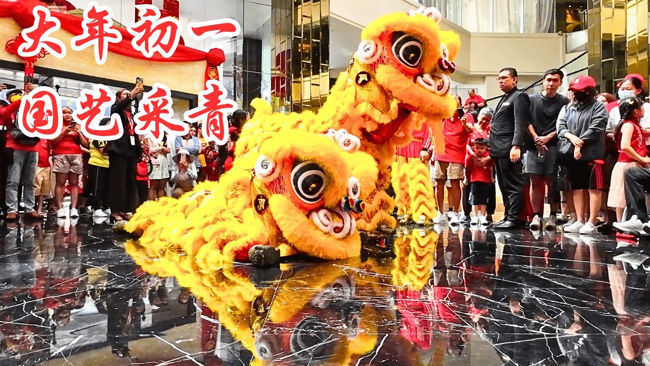 国艺体育会 - 之 - 2025 大年初一采青 @ Grand Millennium / 2025 CNY Kok Ngai Lion Dance @ Grand Millennium KL