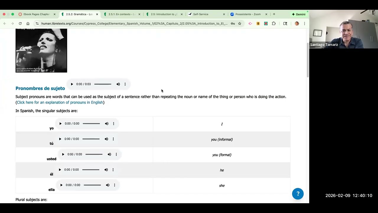 Span 101 -Cap2: Start 2.5