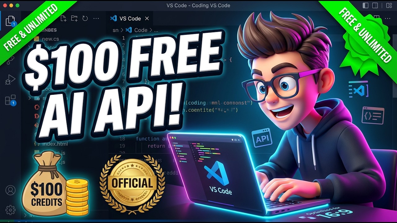 Этот опенсорсный БЕСПЛАТНЫЙ и БЕЗЛИМИТНЫЙ API дает $100 API-кредитов в месяц для доступа к 100+ И...