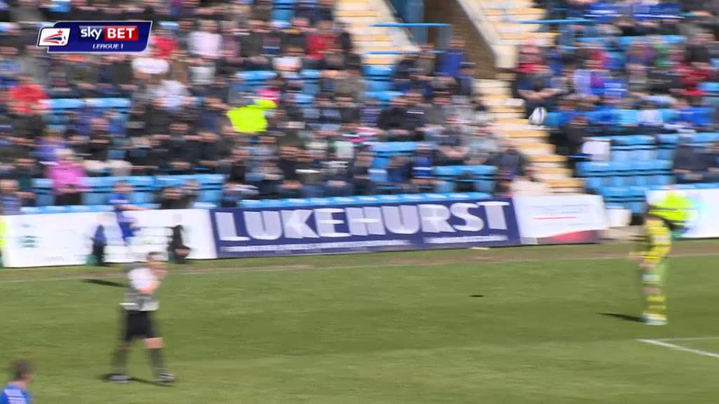 Gillingham 3-1 Notts County - Sky Bet League 1 - Season 2014-2015