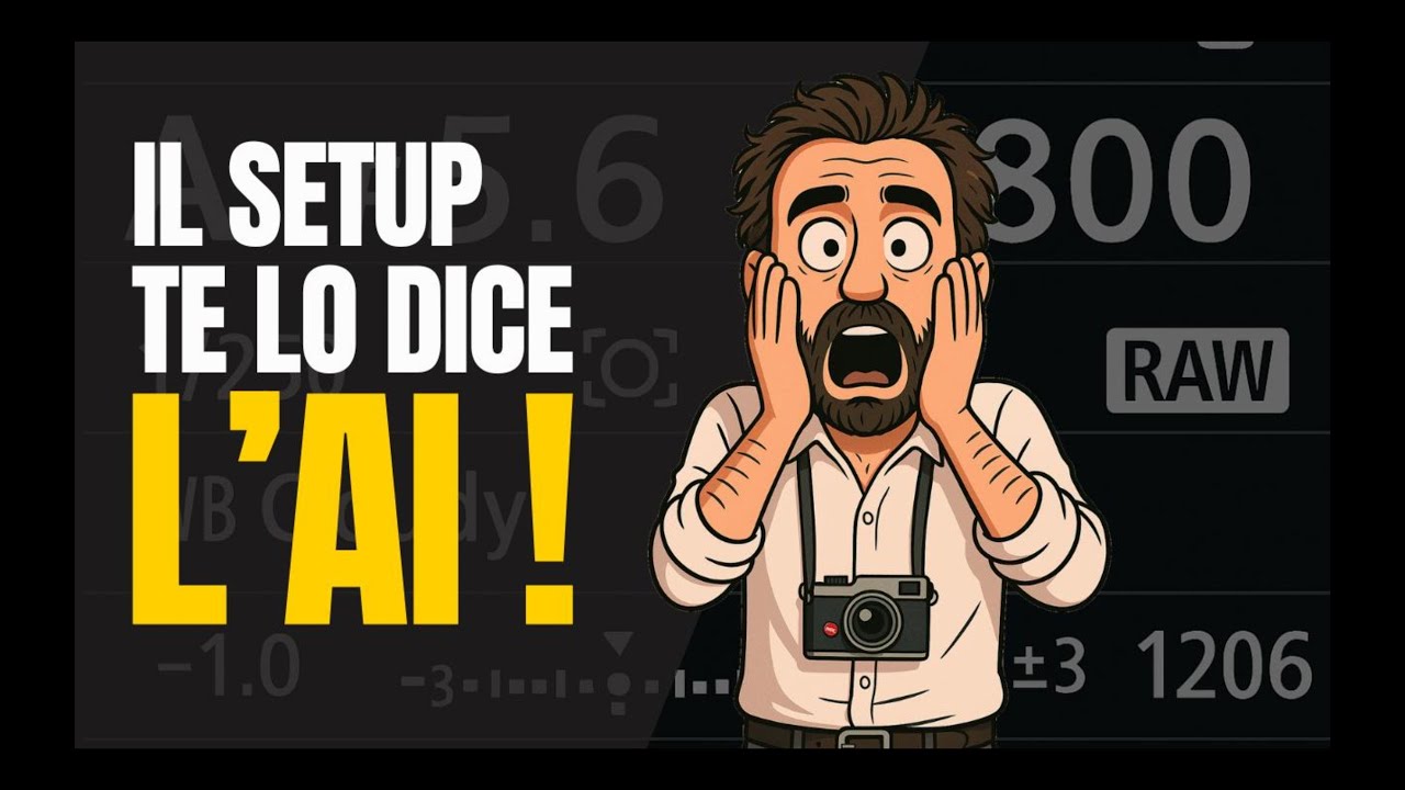 Come Impostare la Fotocamera PERFETTAMENTE con l'aiuto della AI!