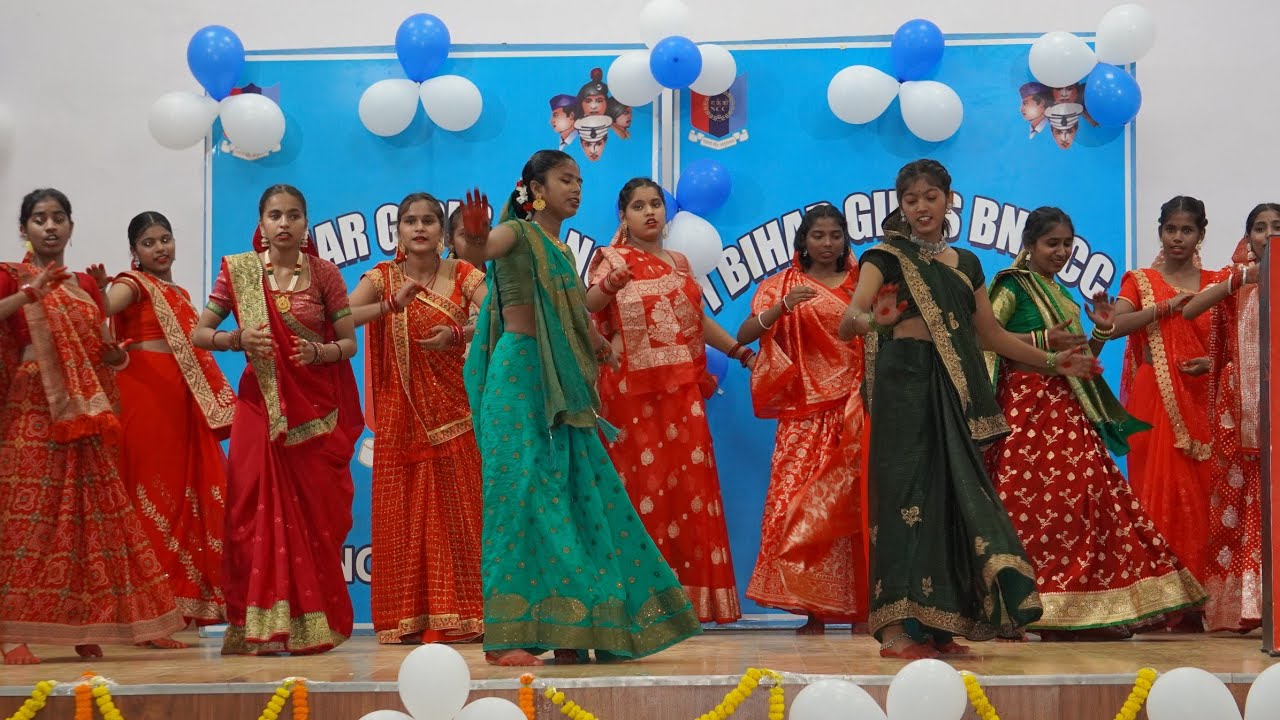 1 Bihar Girls BN camp । NCC CULTURAL PROGRAM Patna । NCC Headquarters Patna new video । #nccwarriors