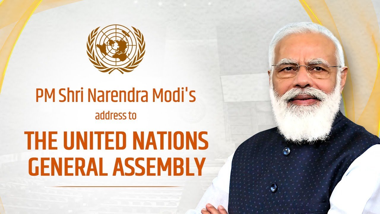 PM Shri Narendra Modi's address to the United Nations General Assembly.