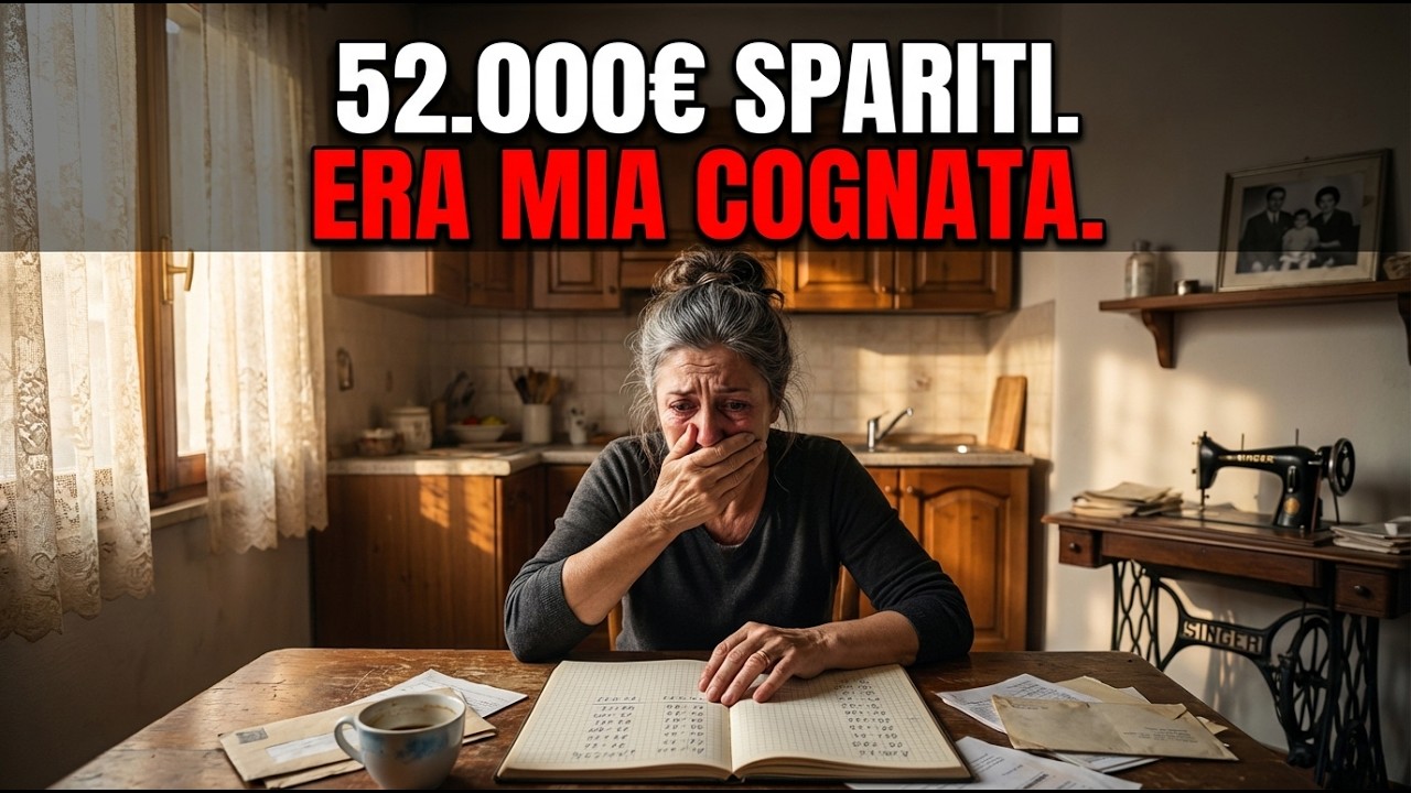 Mi ha rubato 52.000€ in 7 anni: la cognata di cui mi fidavo ciecamente