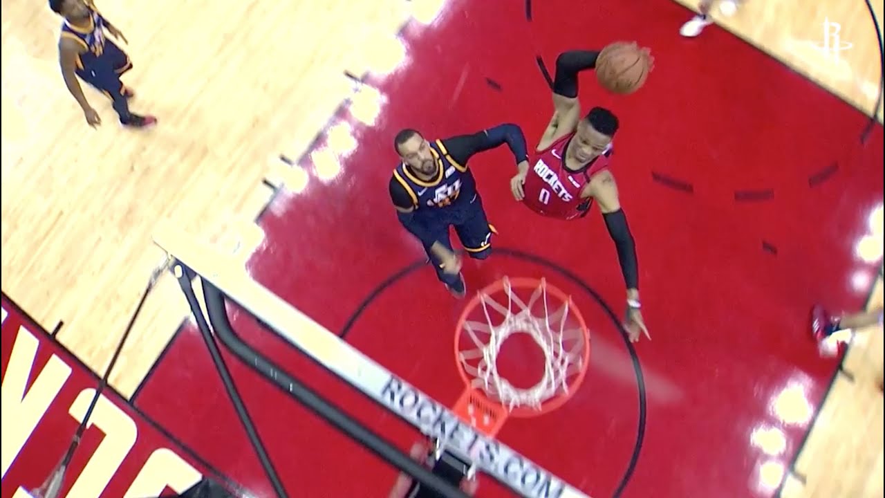 Russell Westbrook Dunks On Gobert [2.9.20] | Houston Rockets