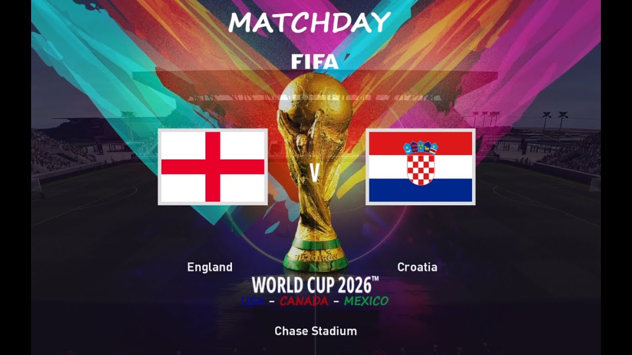 FIFA WORLD CUP 2026 GROUP STAGE - ENGLAND V CROATIA