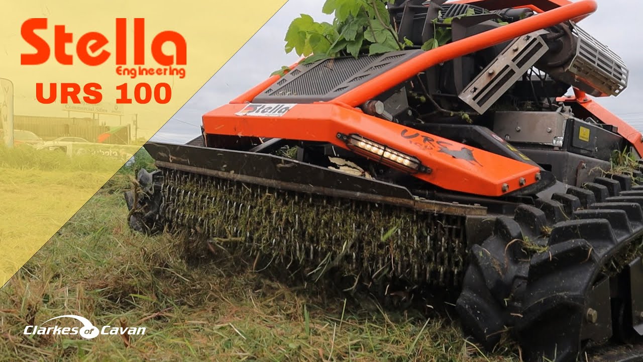 Stella URS 100 Robot Flail Mower
