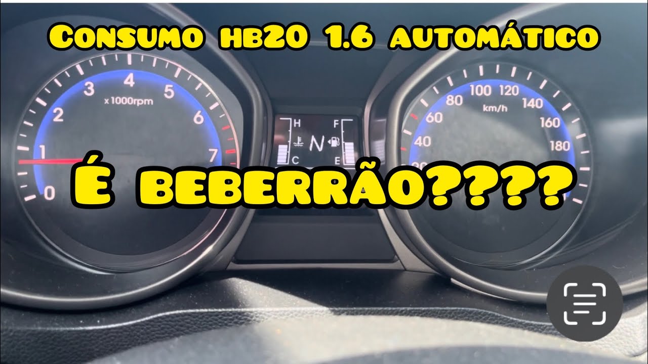 CONSUMO HB20 1.6 AUTOM&Aacute;TICO NO BAIRRO