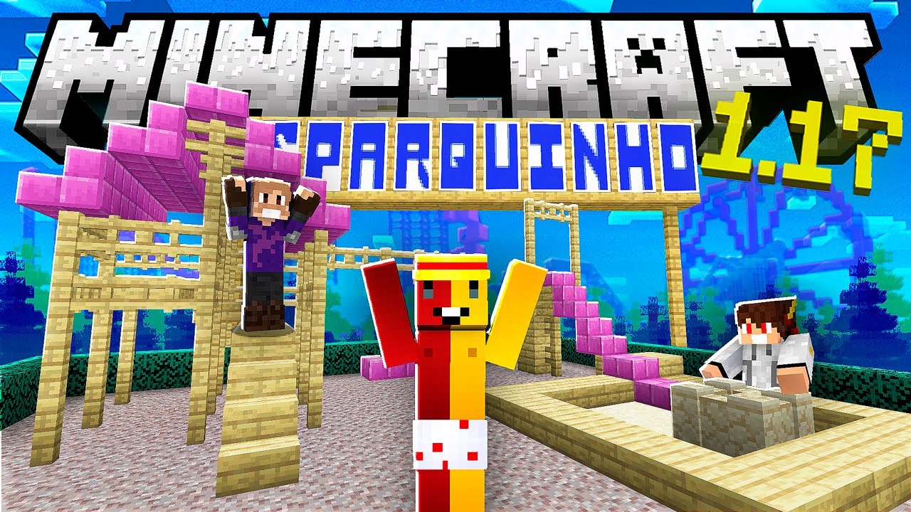 O MINI PARQUE NO MINECRAFT 1.17 #34 CREATIVESQUAD
