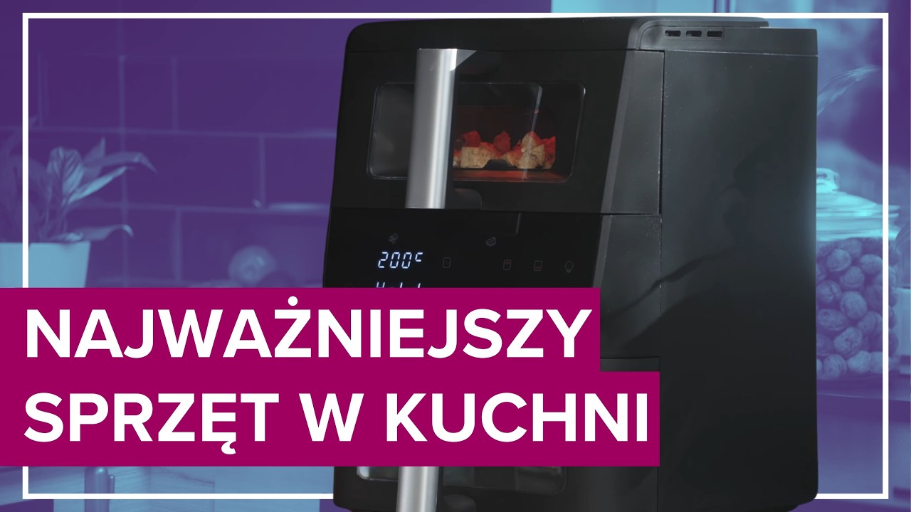 Oto najważniejszy sprzęt w mojej kuchni. AirFryer 4Swiss ABB-225 Double Cook - przepyszny test