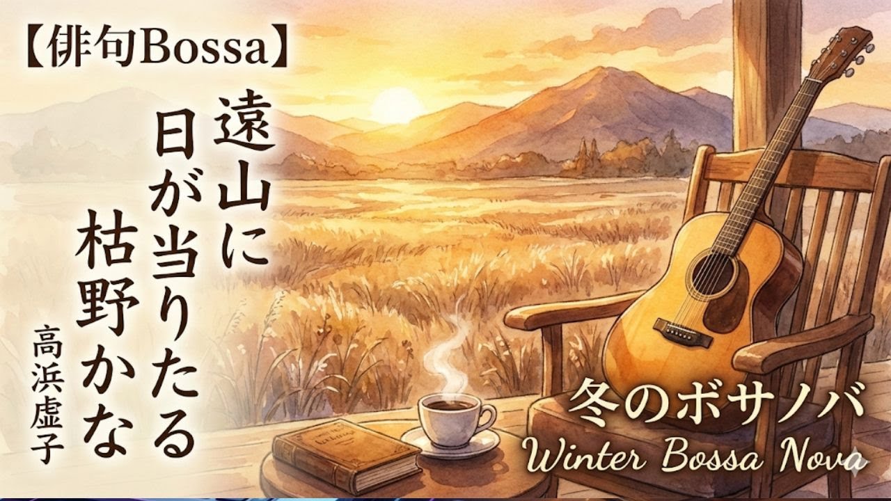 【俳句Bossa】遠山に日が当りたる枯野かな - 高浜虚子 | 冬のボサノバ