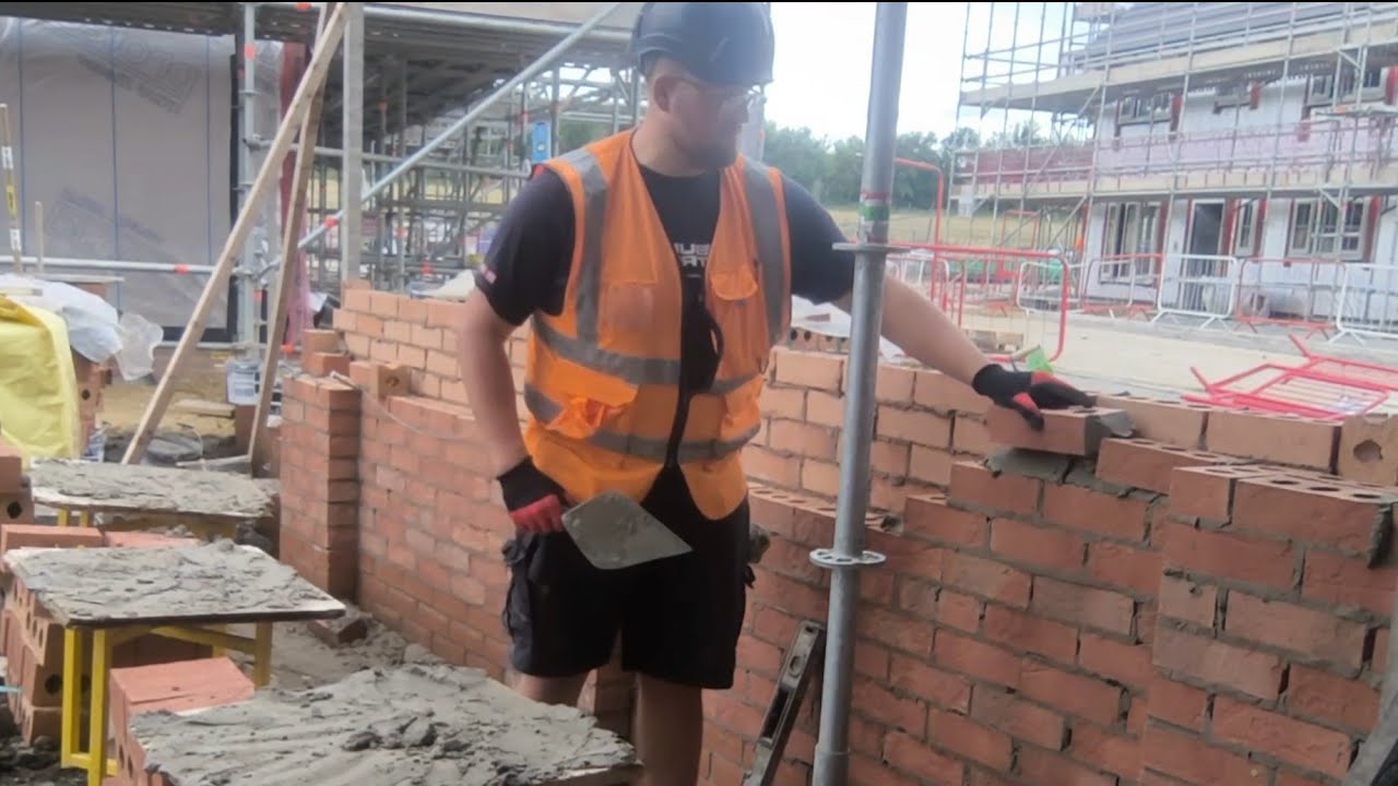 Bricklaying Vlog - New Profile Setup for Walls?