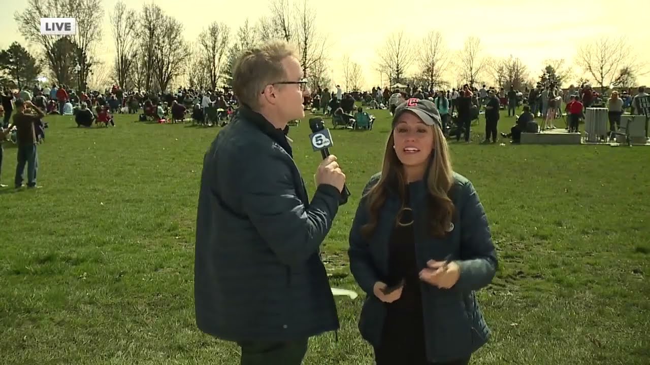 Watch the moment the solar eclipse hit Northeast Ohio
