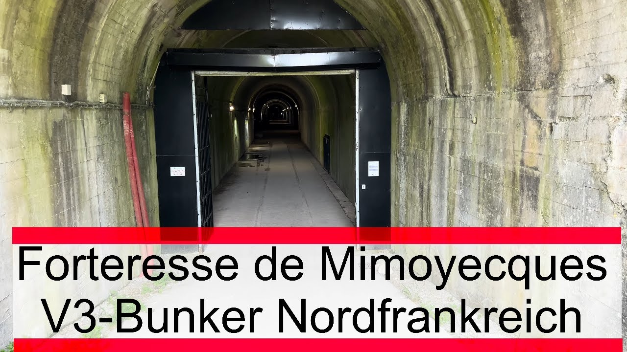 Forteresse de Mimoyecques - V3-Bunker Nordfrankreich