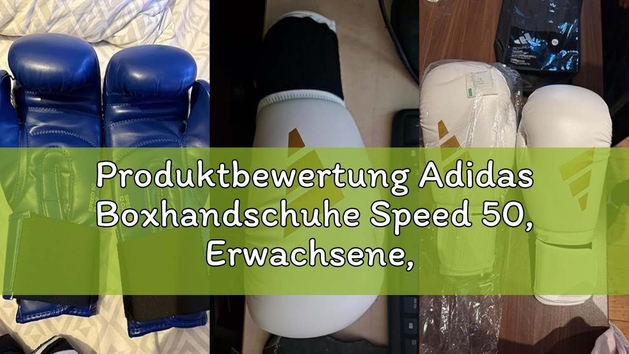 Produktbewertung Adidas Boxhandschuhe Speed 50, Erwachsene, Boxing Gloves, Punchinghandschuhe komfor