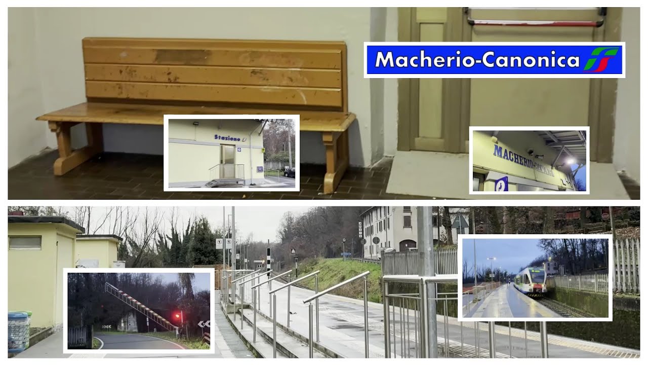 MACHERIO-CANONICA, stazione di MACHERIO-CANONICA!