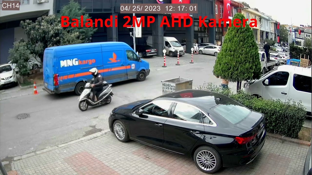 Balandi Kamera 2MP AHD &Ouml;rnek G&ouml;r&uuml;nt&uuml;