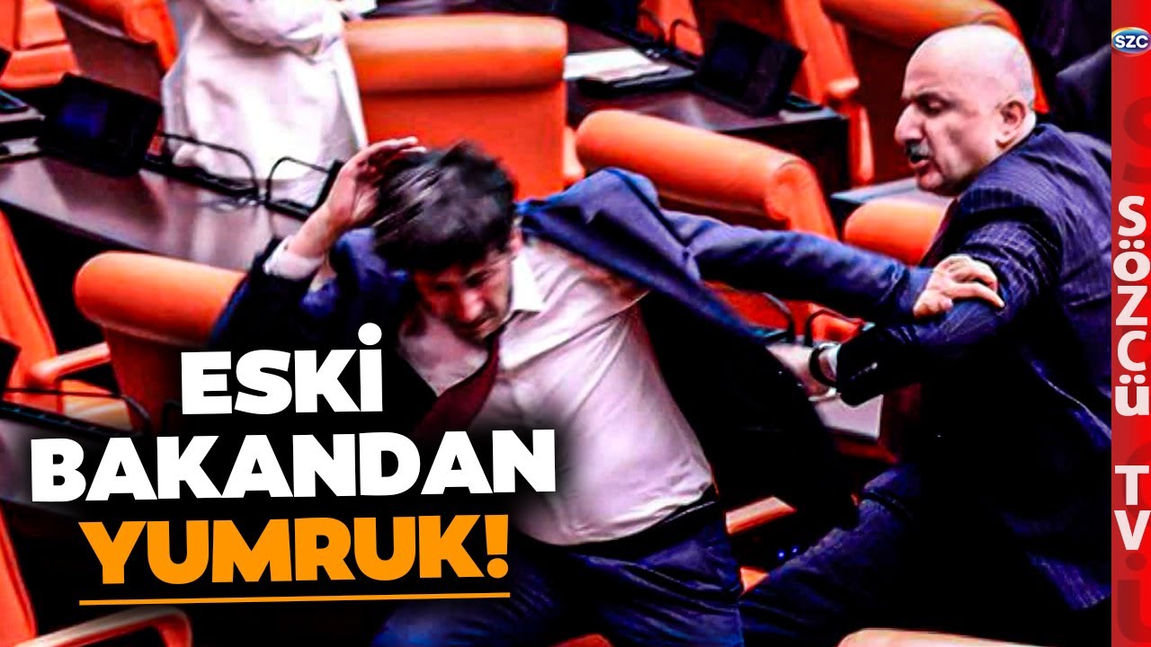 Adil Karaismailoğlu DEM'li Vekili Böyle Yumrukladı! Meclis'te Utanç Anları