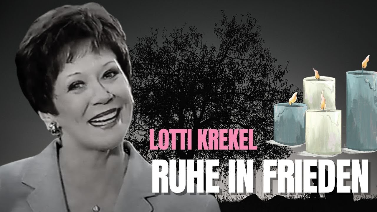 LOTTI KREKEL mit 81 Jahren gestorben! 🕯️ Köln trauert!
