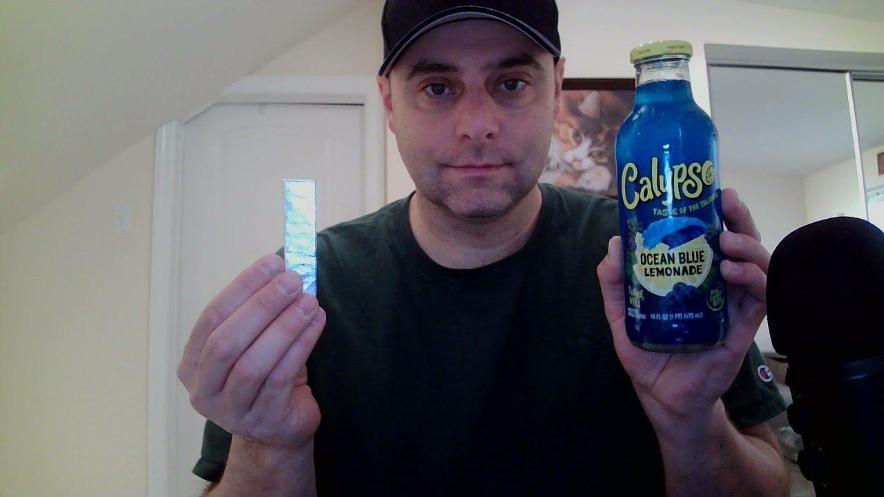 ASMR Drink Review and Gum Chewing Ramble