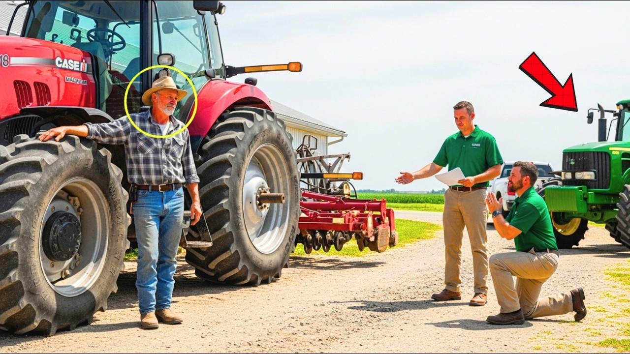 The Day He Switched From John Deere To Case IH — Four Years Later They Drove 4 Hours To Apologize!