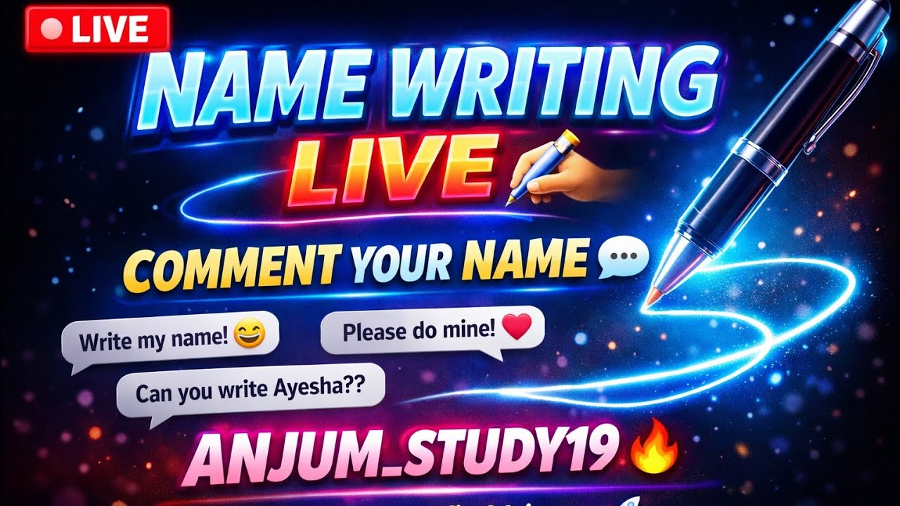 colorfull name writing and amazing ✍️