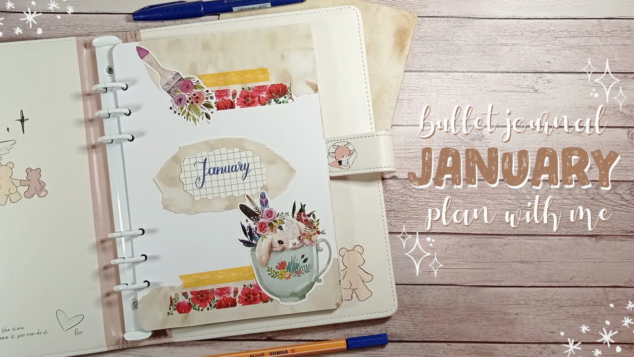 Bullet Journal: Январь - Планируйте вместе со мной