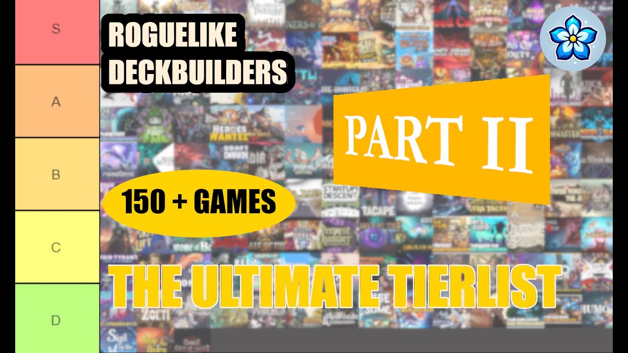 Ranking over 150 Roguelike Deckbuilders - The Ultimate Tierlist (Part II)