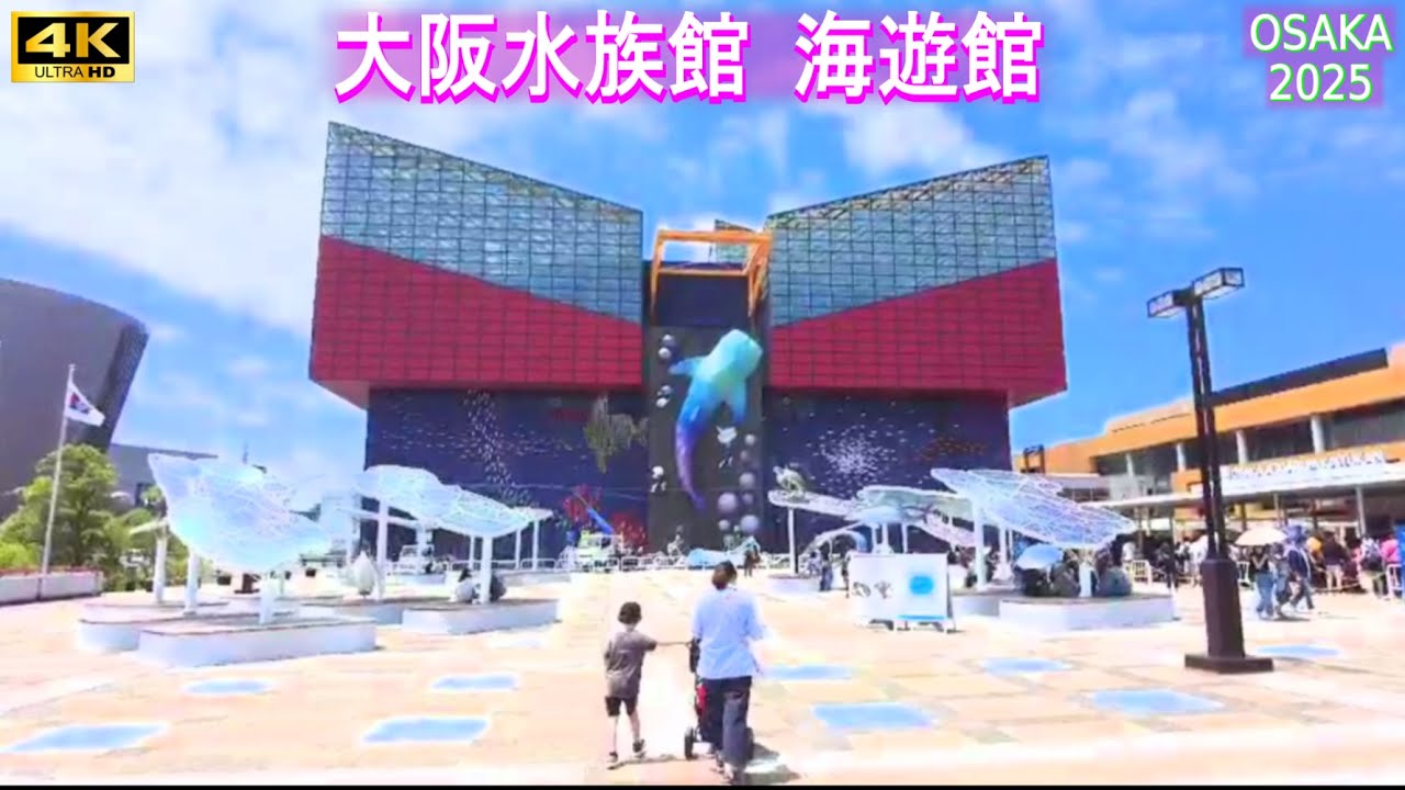 4K【大阪 海遊館】水族館